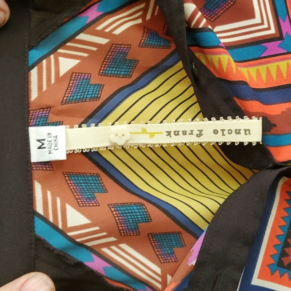 UNCLE FRANK Boutique Brand Shift DRESS or Tunic Size Large - Picture 5 of 6